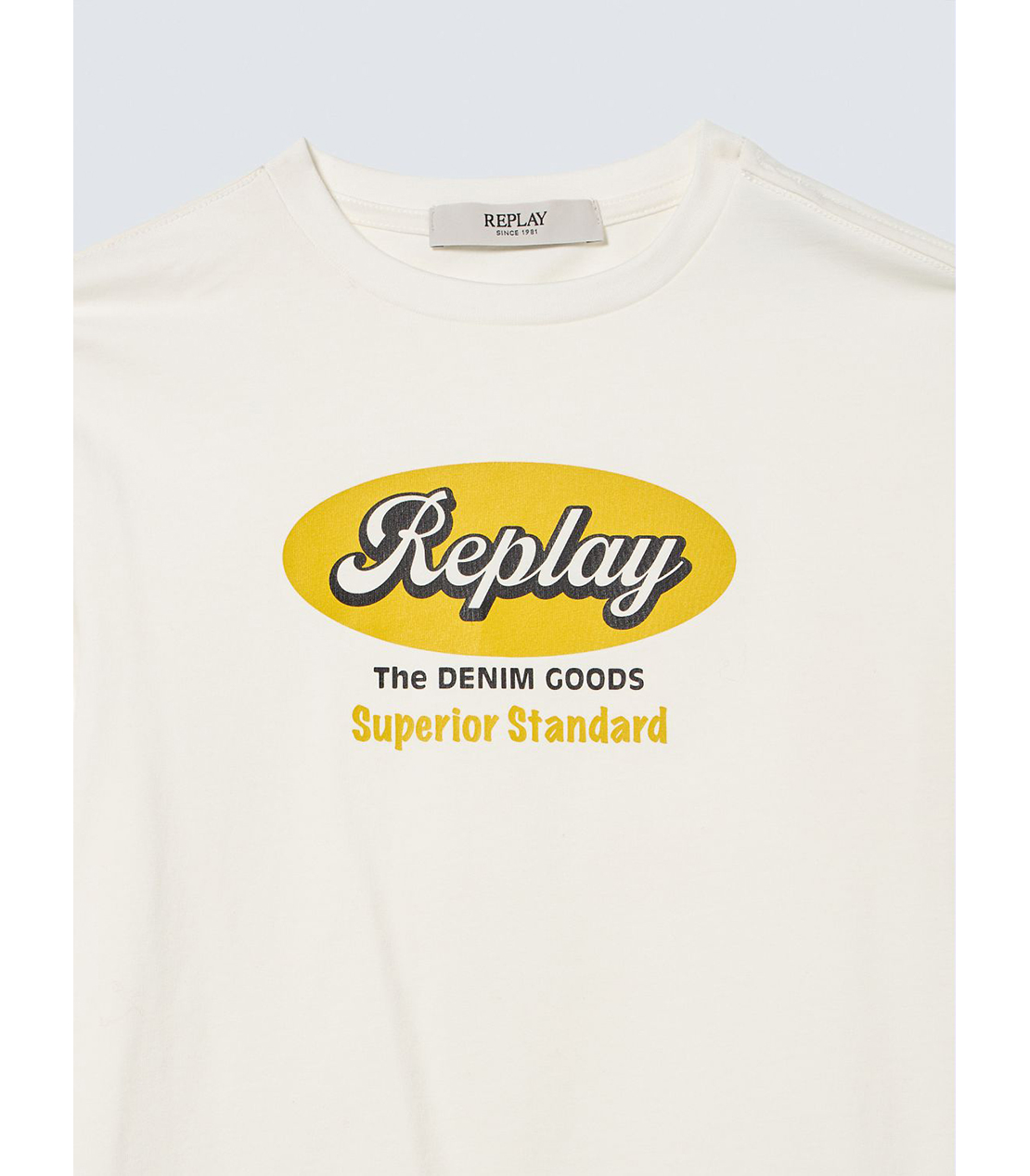 インダストリアルロゴプリント ロングスリーブTシャツ 詳細画像 ホワイト 3